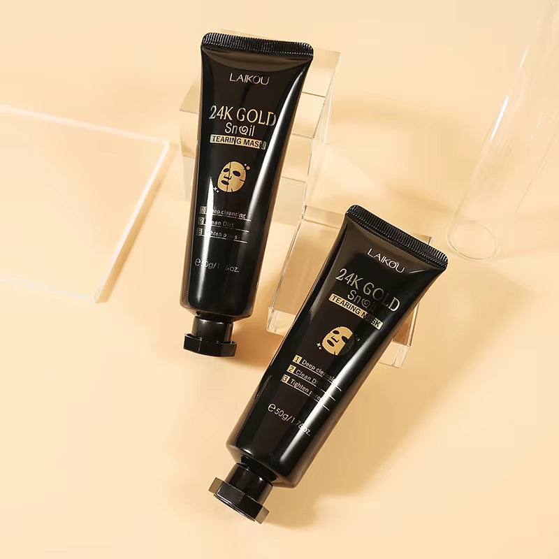 LAIKOU - Mascarilla peel-off de oro 24K y sakura - foto 2