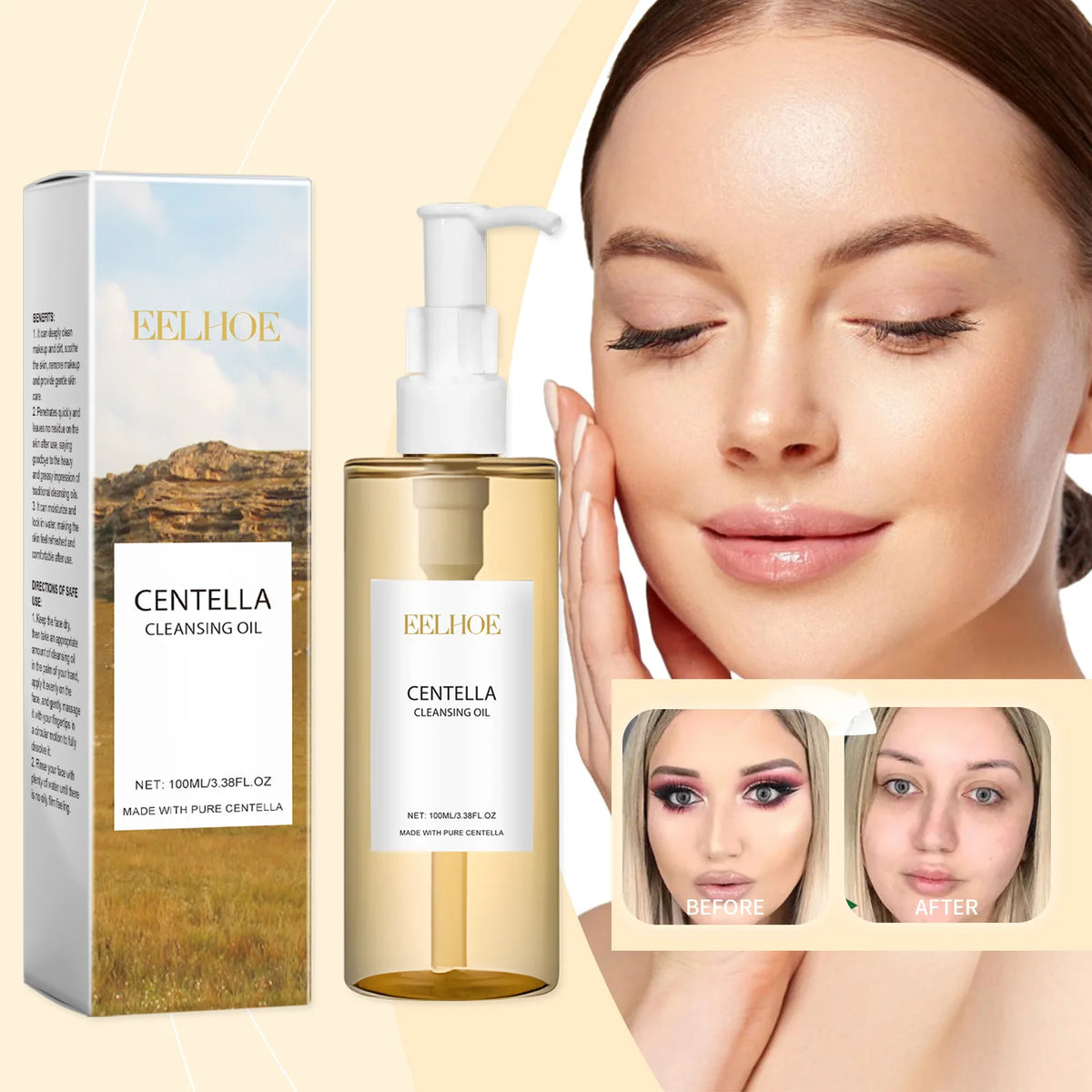 Aceite limpiador de Centella Asiática – Aura Austral