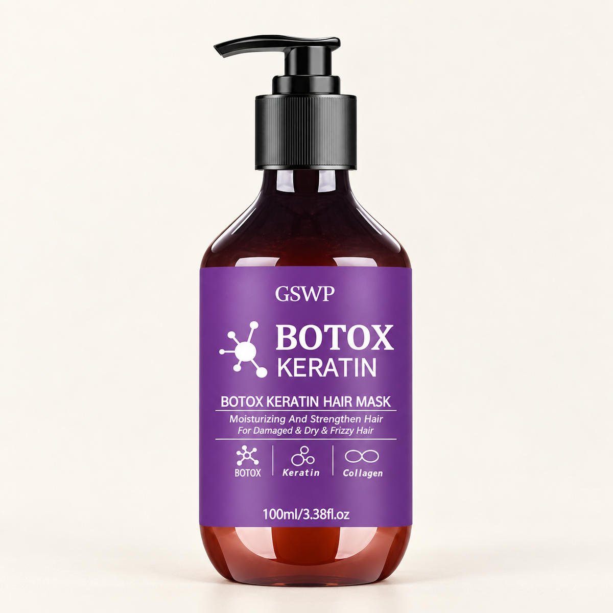Mascarilla capilar Bótox con Keratina